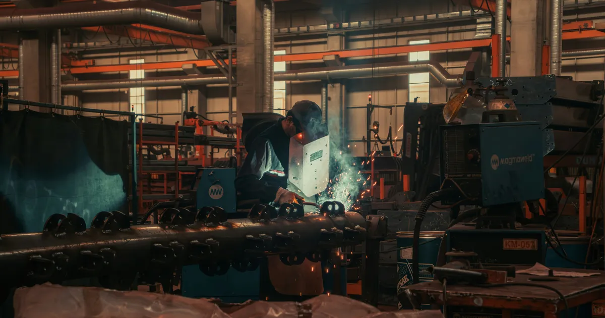 Manufacturer welding