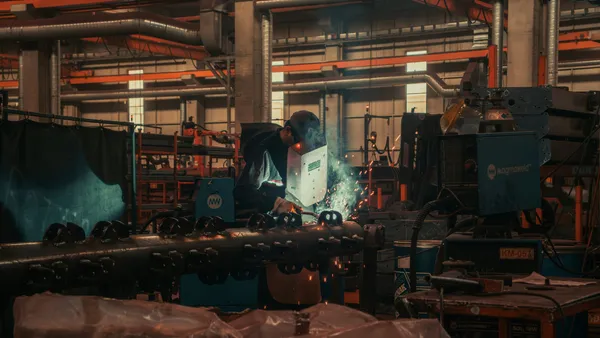 Manufacturer welding